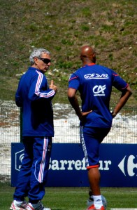 Domenech et Anelka